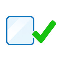 Nur auf glatte Flächen kleben